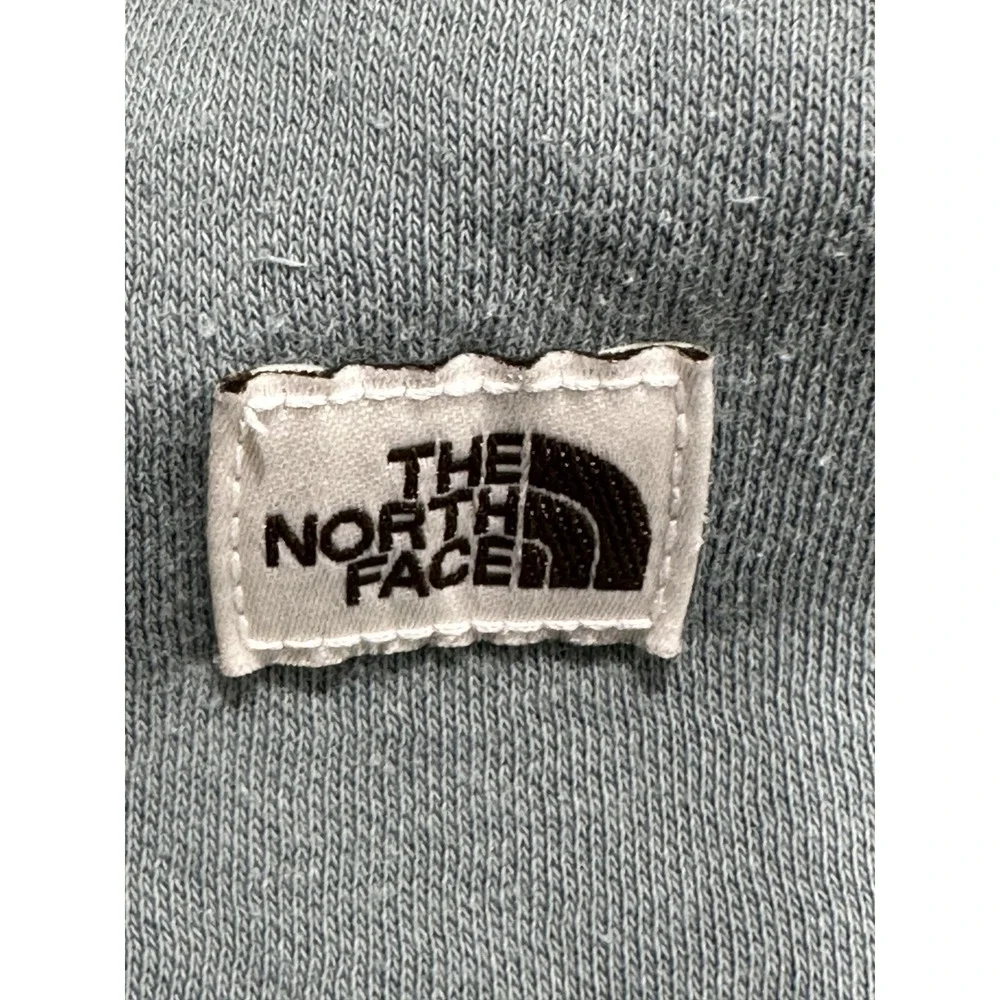 The North Face Hoodie Jacket Men's Size Medium Seafoam Green Zip‎ Up Drawstring